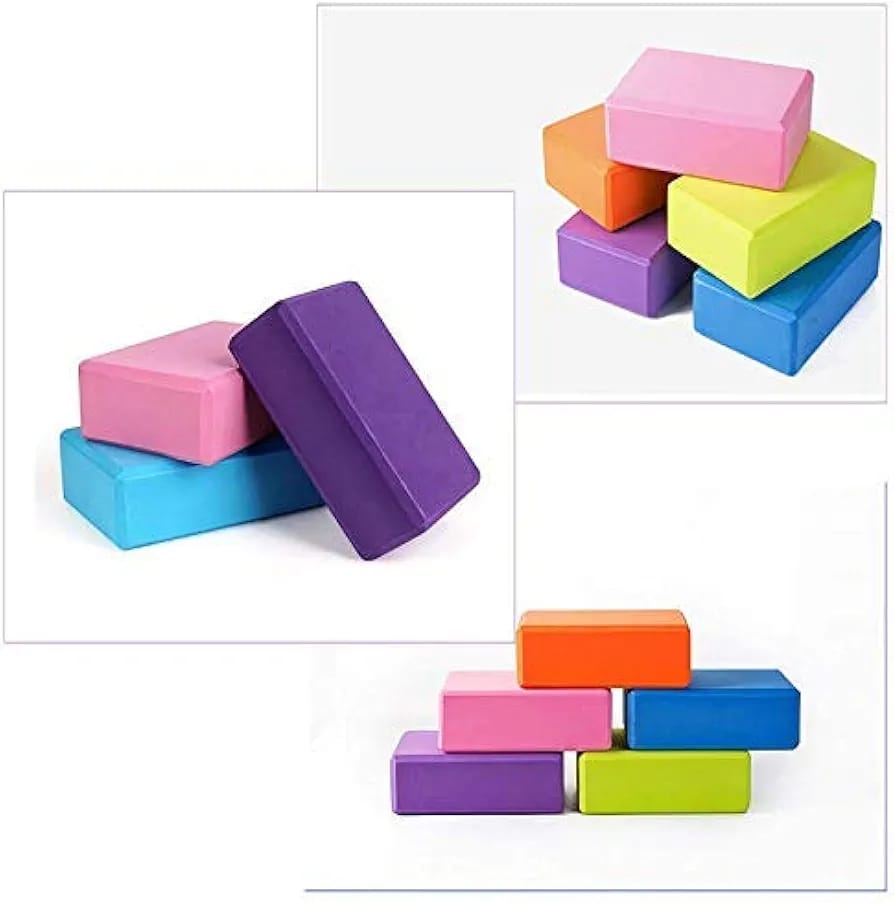 Bloque De Yoga Eva Antideslizante Para Pilates Y Fitness Colore Al Azar - Imagen 7