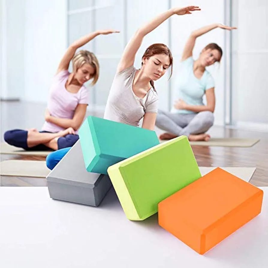 Bloque De Yoga Eva Antideslizante Para Pilates Y Fitness Colore Al Azar - Imagen 8