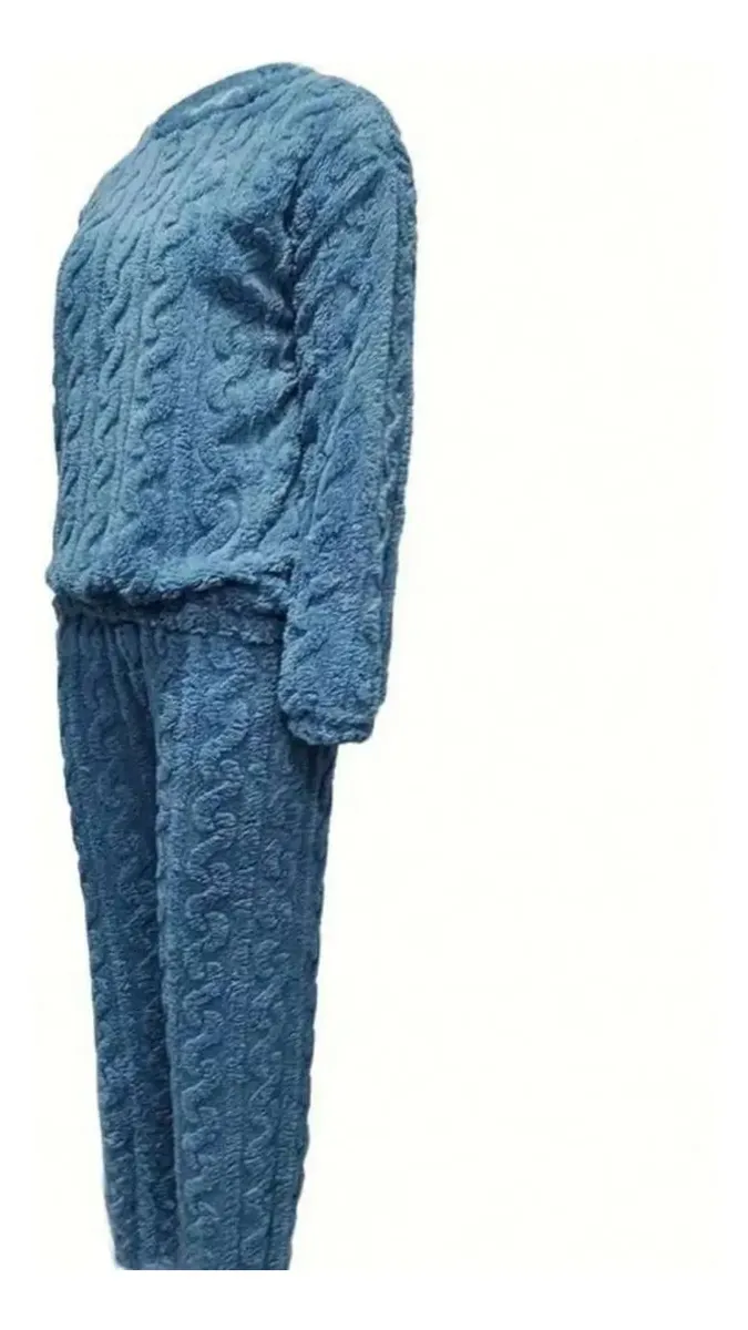 Conjunto 2 Piezas Pijamas Polar Tercio Suaves - Imagen 7
