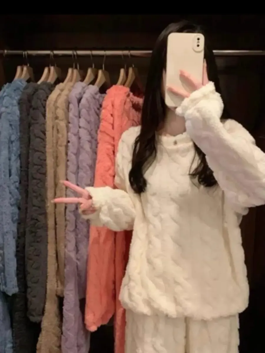 Conjunto 2 Piezas Pijamas Polar Tercio Suaves - Imagen 27