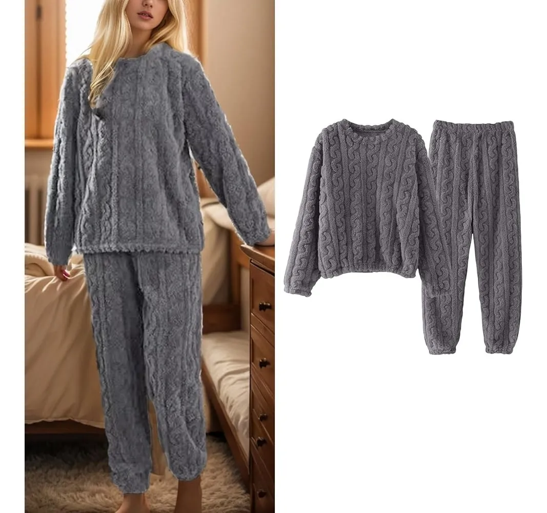 Conjunto 2 Piezas Pijamas Polar Tercio Suaves - Imagen 11