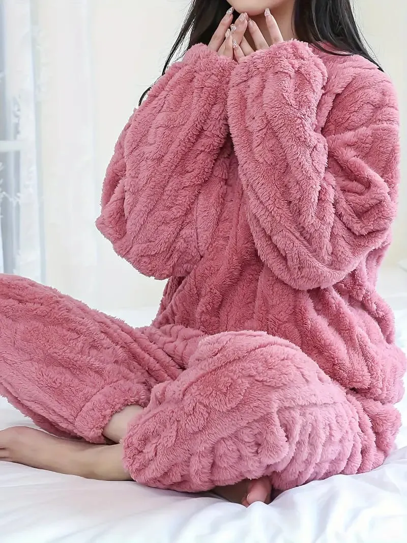 Conjunto 2 Piezas Pijamas Polar Tercio Suaves - Imagen 30