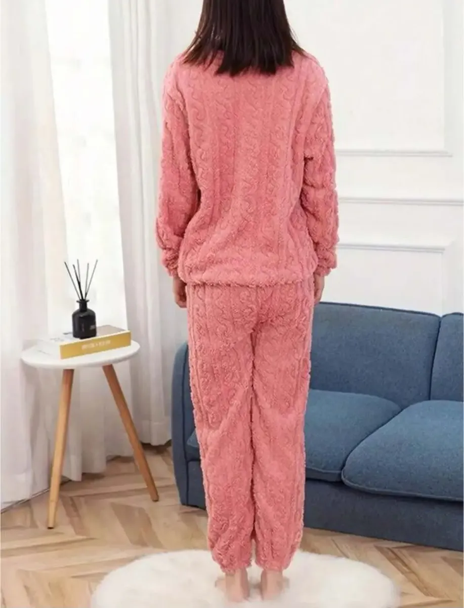 Conjunto 2 Piezas Pijamas Polar Tercio Suaves - Imagen 36