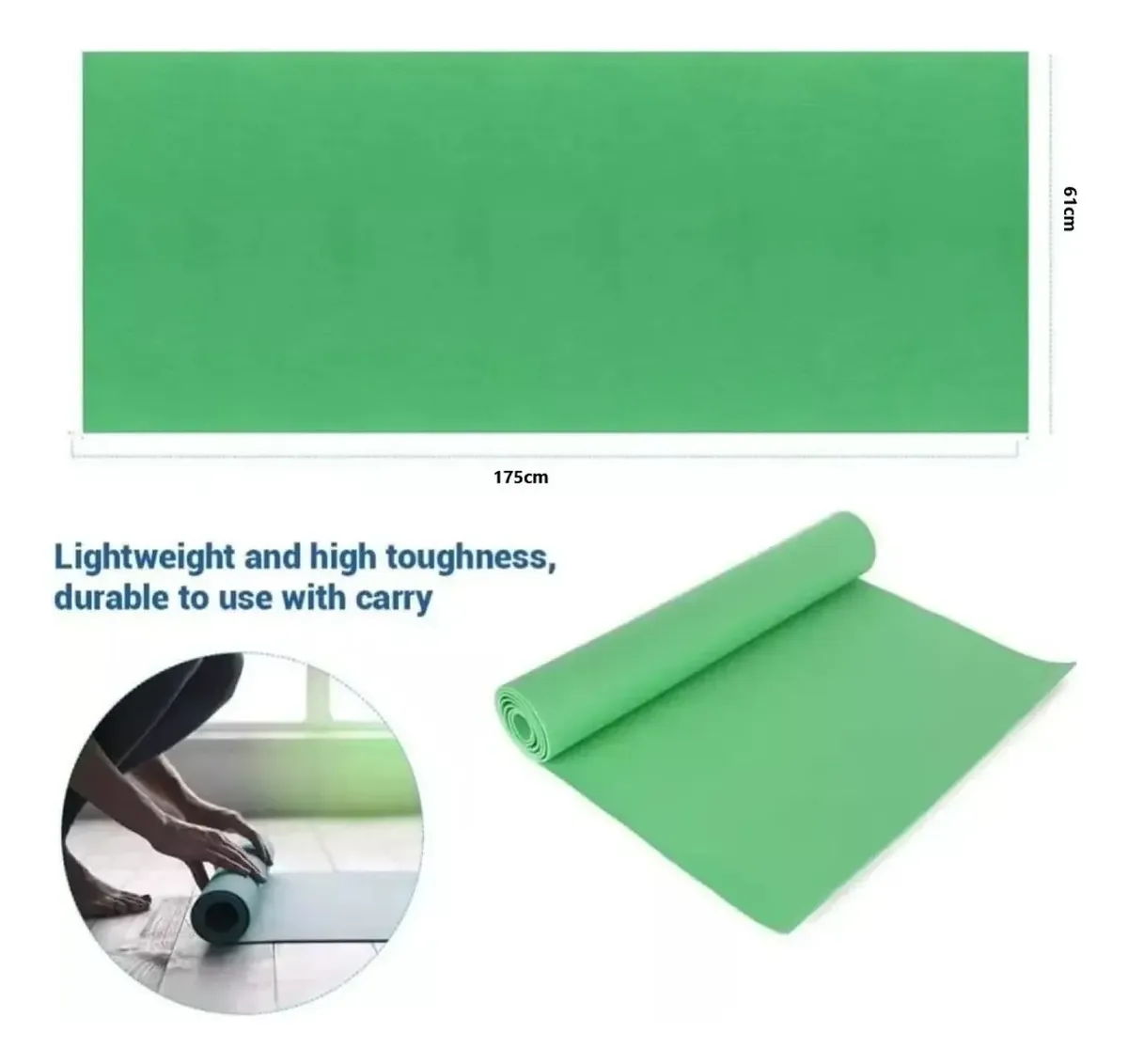 Colchoneta De Yoga 4mm Esterillas Para Hacer Yoga - Imagen 6