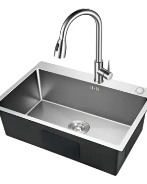 LavaPlato Fregadero 75x45 Empotrable Acero Inox. Para Cocina