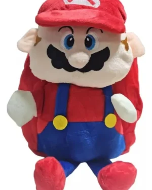 Mochila Peluche Diseño De Super Mario Bros Para Niños