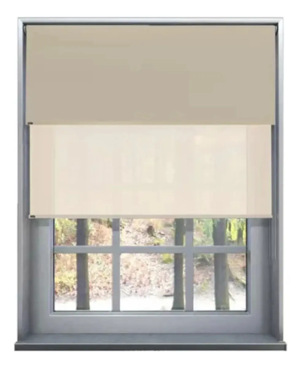 Cortina Roller Enrollable Duo Black Out 120x200cm - Imagen 8