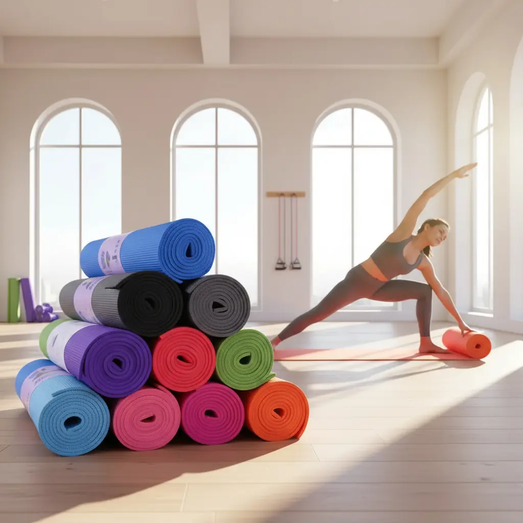 Colchoneta De Yoga 4mm Esterillas Para Hacer Yoga - Imagen 3