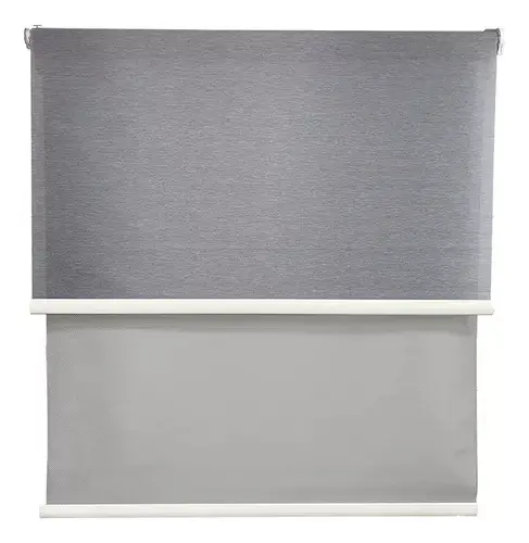 Cortina Roller Enrollable Duo Black Out 120x200cm