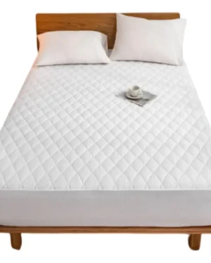 Cubre Colchon Impermeable + 1 Funda De Almohada 180x200cm+30