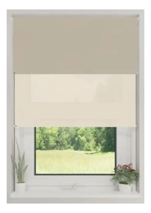 Cortina Roller Enrollable Duo Black Out 120x200cm - Imagen 7