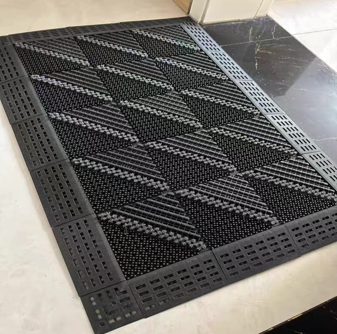Alfombra De Entrada Antideslizante 60x90 Cm Atrapapolvo